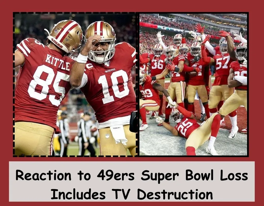 Reaction to 49ers Super Bowl Loss Includes TV Destruction